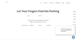 Desktop Screenshot of parkmeapp.com
