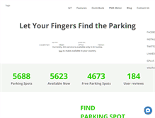 Tablet Screenshot of parkmeapp.com